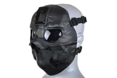 Maska Wosport Tactical Mask MC Black - obrazek 3