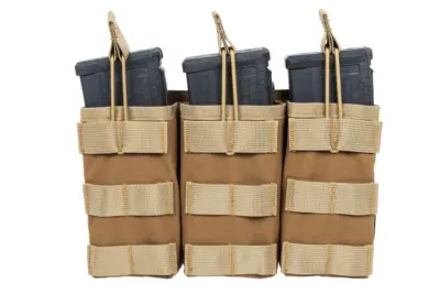 Potrójna ładownica typu Open na magazynki  M4/M16 Specna Arms Tactical Tan - obrazek 3
