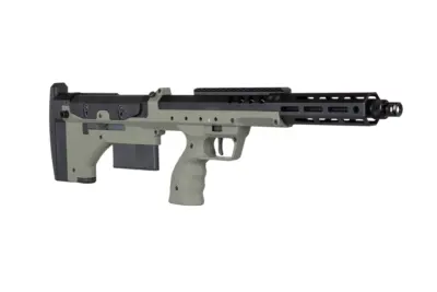 Replika karabinu snajperskiego Desert Tech SRS-A2/M2 Covert 16” (leworęczna) Oliwkowa - obrazek 5