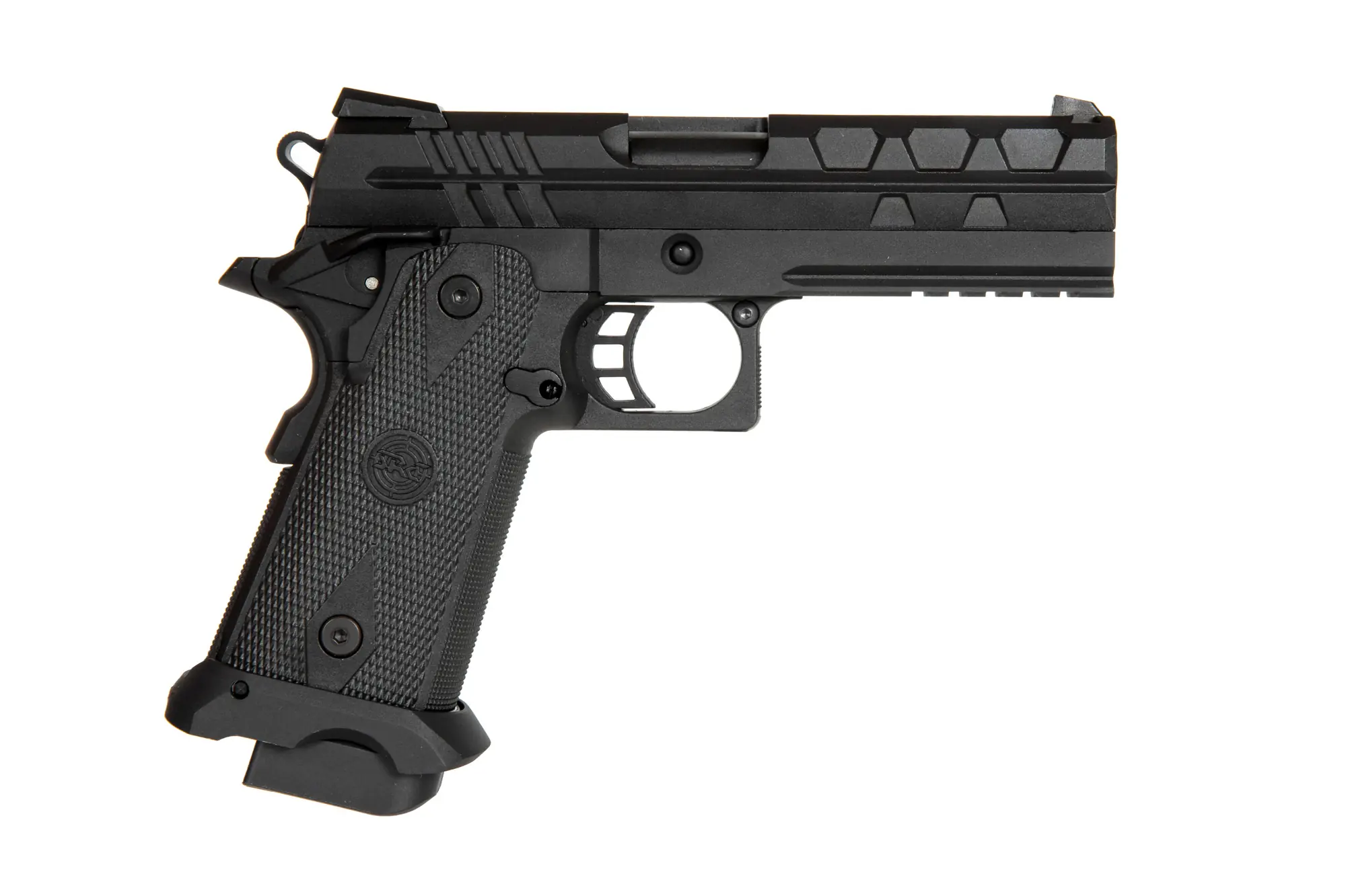 Replika pistoletu TARTARUS MK I 4.3" Green Gas - Czarny OD-G-SRC-02-034453-00 asgbox.pl Replika pistoletu TARTARUS MK I 4.3" Green Gas - Czarny - obrazek 5