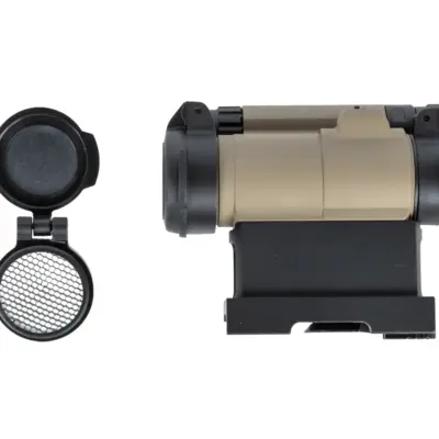 Kolimator JJ Airsoft M5 z montażem QD Tan JJA-10-046574-00 asgbox.pl Kolimator JJ Airsoft M5 z montażem QD Tan JJA-10-046574-00 asgbox.pl