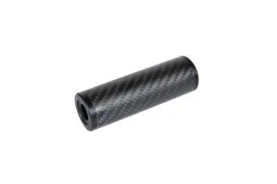 Karbonowy tłumik dźwięku 30x100mm - Czarny - obrazek 3
