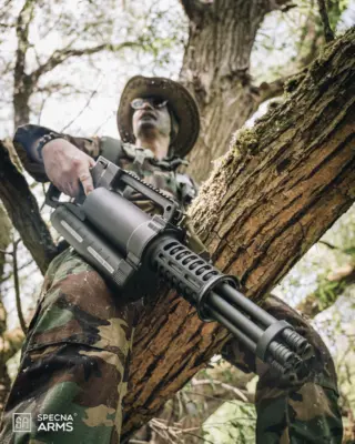 Obrotowy karabin maszynowy ASG Specna Arms SA-M23 CORE™ (OUTLET) - obrazek 5