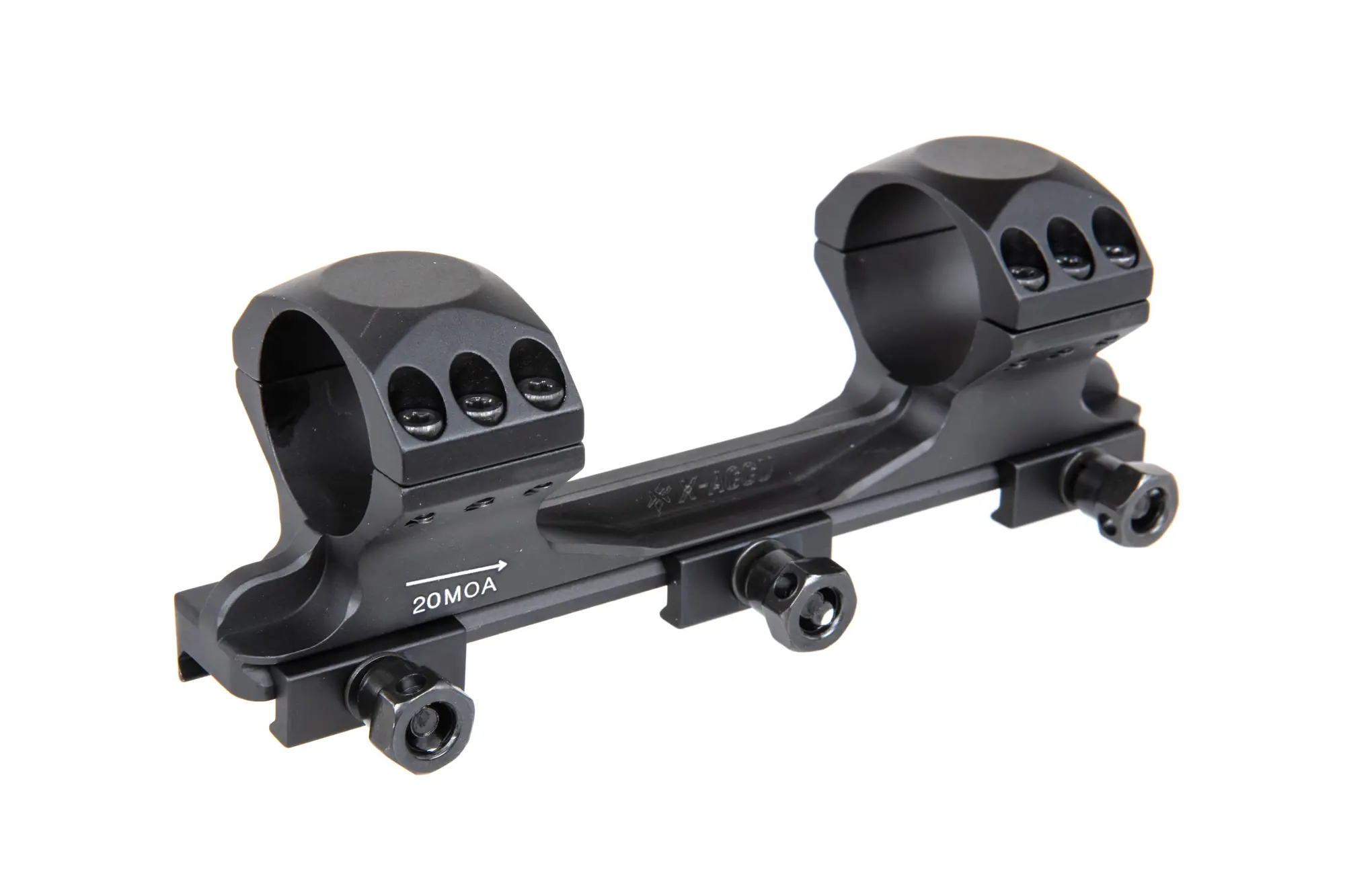 Jednoczęściowy wysoki montaż 30mm Vector Optics na szynę Picatinny X-ACCU 20 MOA VEC-10-043367-00 asgbox.pl Jednoczęściowy wysoki montaż 30mm Vector Optics na szynę Picatinny X-ACCU 20 MOA - obrazek 4