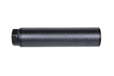 Karbonowy tłumik dźwięku Silverback Airsoft Medium 16mm CW - obrazek 3