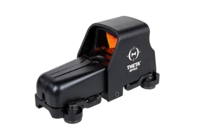 Replika celownika kolimatorowego Theta Optics TO553 Red Glass Czarna - obrazek 2