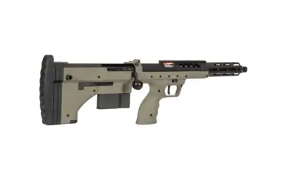 Replika karabinu snajperskiego Desert Tech SRS-A2/M2 Covert 16” (praworęczna) - oliwkowa - obrazek 3