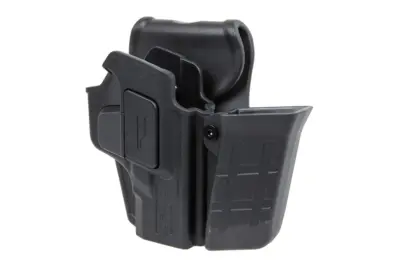 Zestaw kabura Cytac R-Defender Glock19 (praworęczna) + Ładownica Czarny - obrazek 3