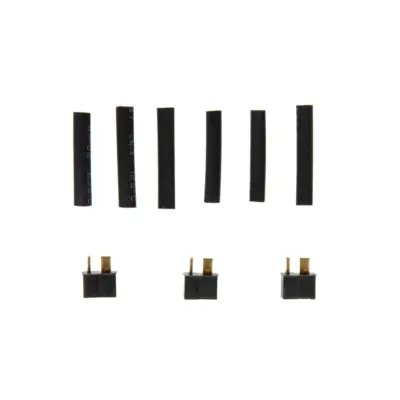 Alternative view of Zestaw 3 wtyków Mini Deans/T-connect (Żeński)