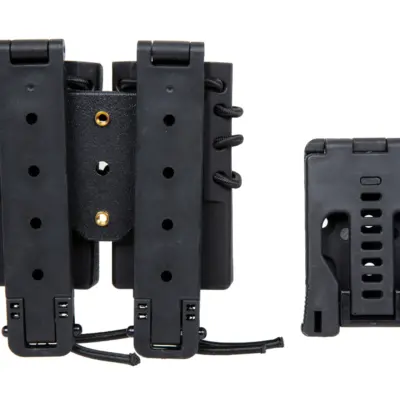 Alternative view of Ładownica na 2 magazynki 9mm Wosport Urban Assault Quick Pull Czarny