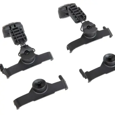 Zestaw adapterów do słuchawek Tac-Sky typu Comtac na szyny typu ARC Czarny TAC-31-043778-00 asgbox.pl Zestaw adapterów do słuchawek Tac-Sky typu Comtac na szyny typu ARC Czarny TAC-31-043778-00 asgbox.pl