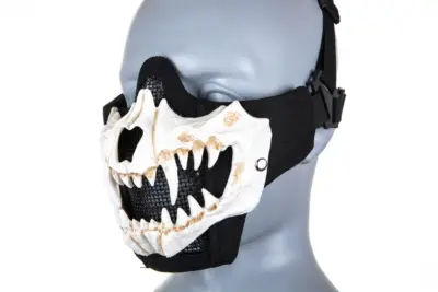 Maska Stalker EVO Fangs Upgrade Biały - obrazek 2