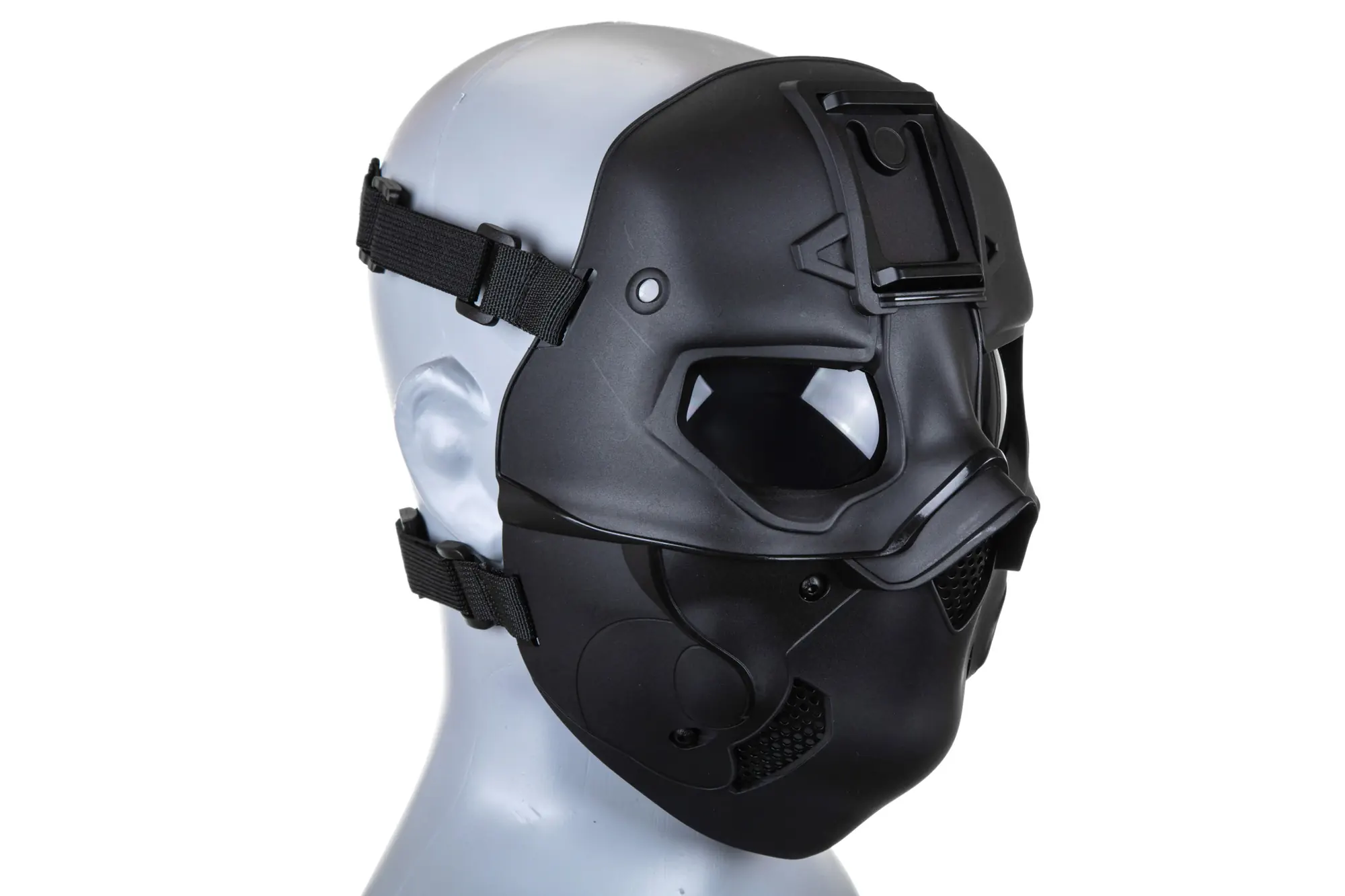 Maska Wosport Tactical Mask Czarny OD-G-WSP-28-039788-00 asgbox.pl Maska Wosport Tactical Mask Czarny - obrazek 4