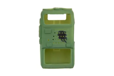 Gumowa osłona na radio UV-5R - Zielona - obrazek 3