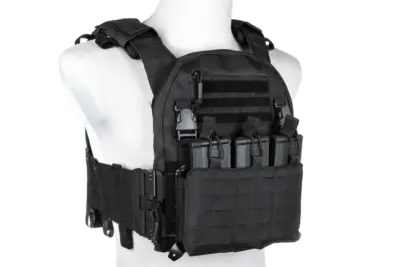 Kamizelka Taktyczna typu Plate Carrier Specna Arms Tactical QR II Czarny - obrazek 4