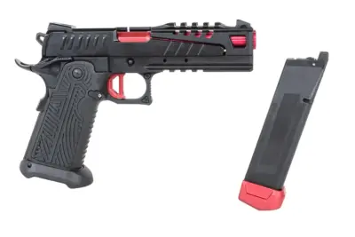 Pistolet ASG ICS Hi-Capa Carnotaurus Green Gas - obrazek 4