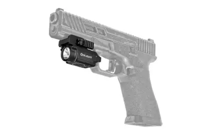 Latarka taktyczna BALDR Mini RL z celownikiem laserowym - czarna - obrazek 4