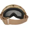 Taktyczne gogle z siatką - Tan OD-G-UTT-28-034097-00 asgbox.pl