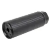 Karbonowy tłumik dźwięku Silverback Short 24mm CW Czarny OD-G-SVB-09-038791-00 asgbox.pl