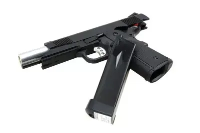 Replika pistoletu KP-05 (CO2) - czarna (OUTLET) - obrazek 4