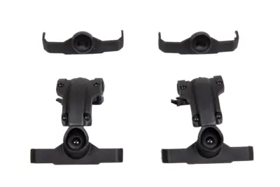 Adapter słuchawek typu MSA Sordin na szyny typu ARC (Typ AMP) - Czarne - obrazek 2