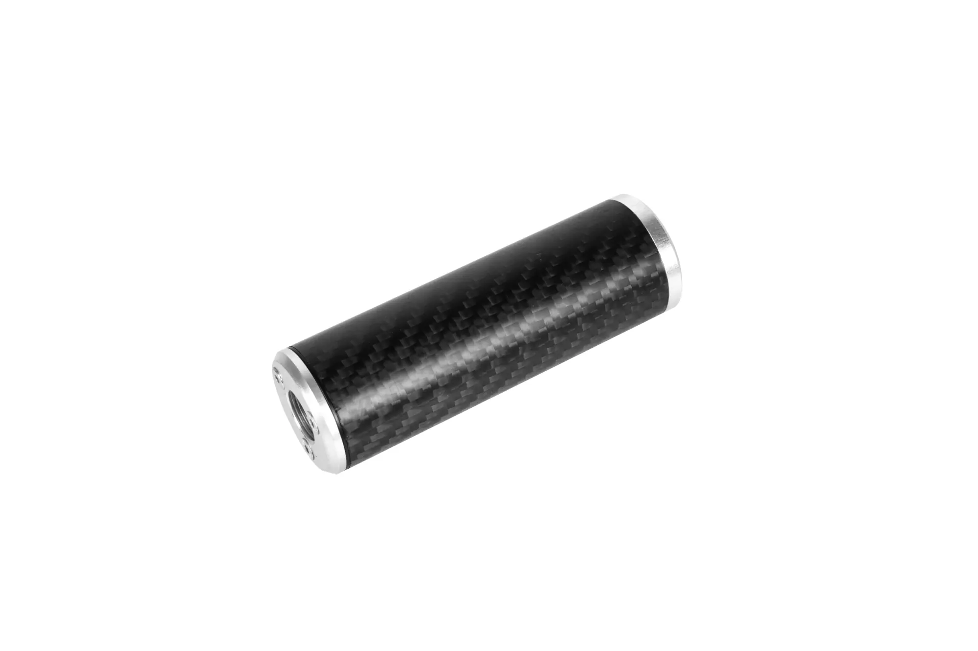 Karbonowy tłumik dźwięku 30x100mm - Srebrny CRI-09-037682-00 asgbox.pl Karbonowy tłumik dźwięku 30x100mm - Srebrny - obrazek 4