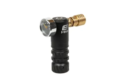 Regulator HRR ze złączem QD US i bocznym manometrem (max 250psi) - obrazek 3