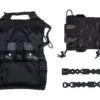 Taktyczna apteczka zrywana z panelem Molle Wosport MC Black OD-G-WSP-19-039738-00 asgbox.pl