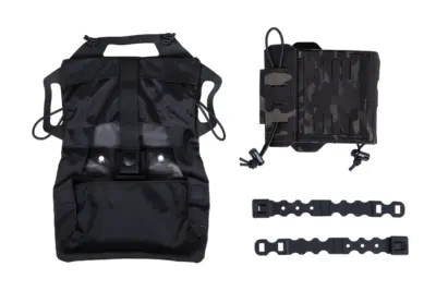 Taktyczna apteczka zrywana z panelem Molle Wosport MC Black - obrazek 4