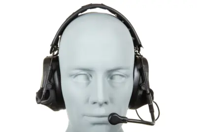 Aktywne ochronniki słuchu Wosport HD-14 MC Black - obrazek 3