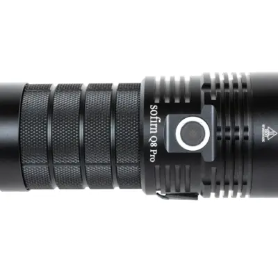 Alternative view of Latarka Sofirn Q8 Pro z akumulatorami Czarna