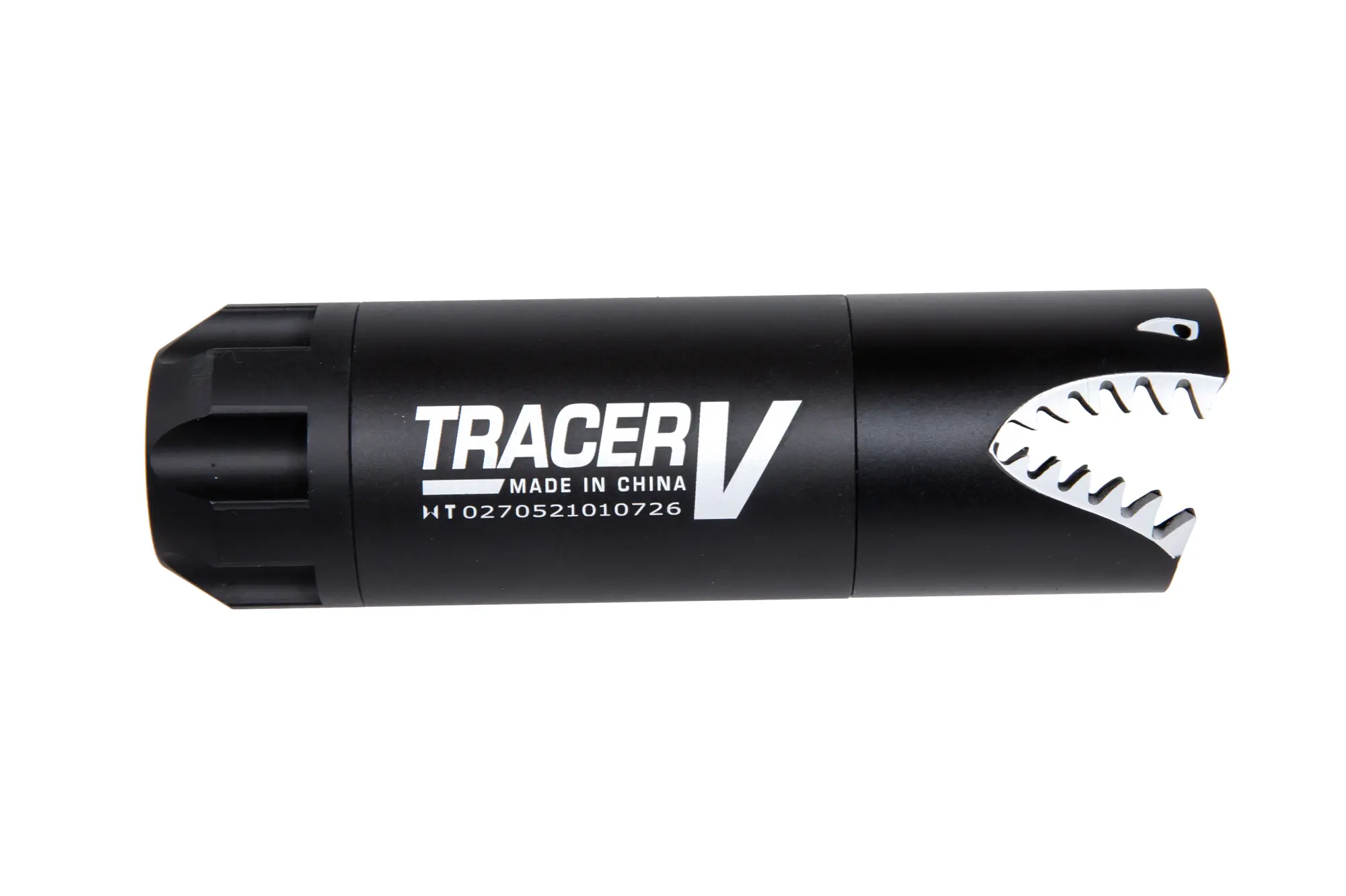Tłumik Tracer Wosport Shark Czarny OD-G-WSP-09-039894-00 asgbox.pl Tłumik Tracer Wosport Shark Czarny - obrazek 2