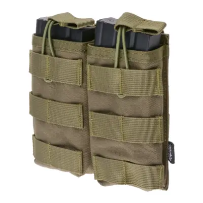 Podwójna ładownica Open I na magazynki AK/M4/G36 - oliwkowa OD-G-PRI-19-017399-00 asgbox.pl