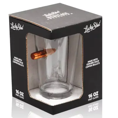 Szklanka do piwa z nabojem .50 LUC-31-035151-00 asgbox.pl