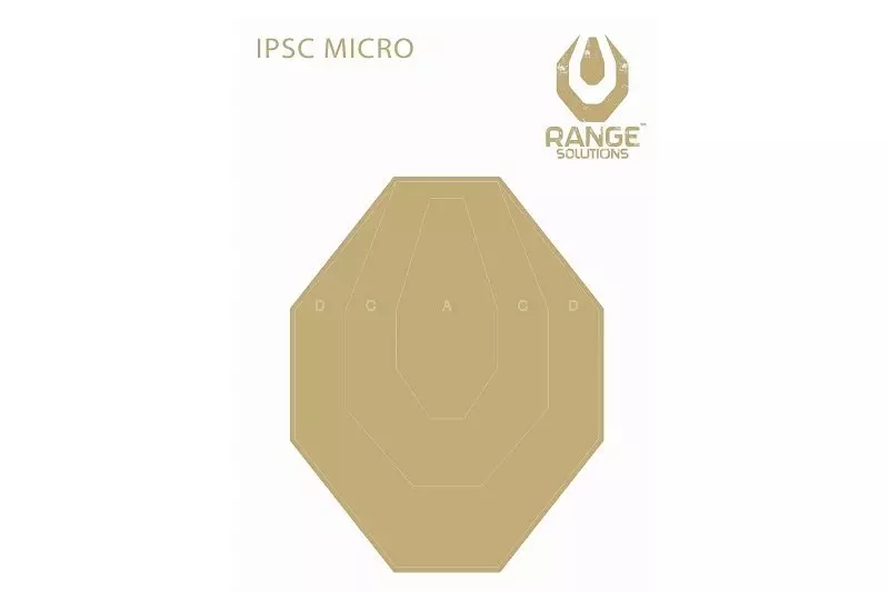 Tarcze Strzeleckie IPSC Micro - 50 szt. RAN-14-032431-00 asgbox.pl asgbox.pl - Tarcze Strzeleckie IPSC Micro - 50 szt.