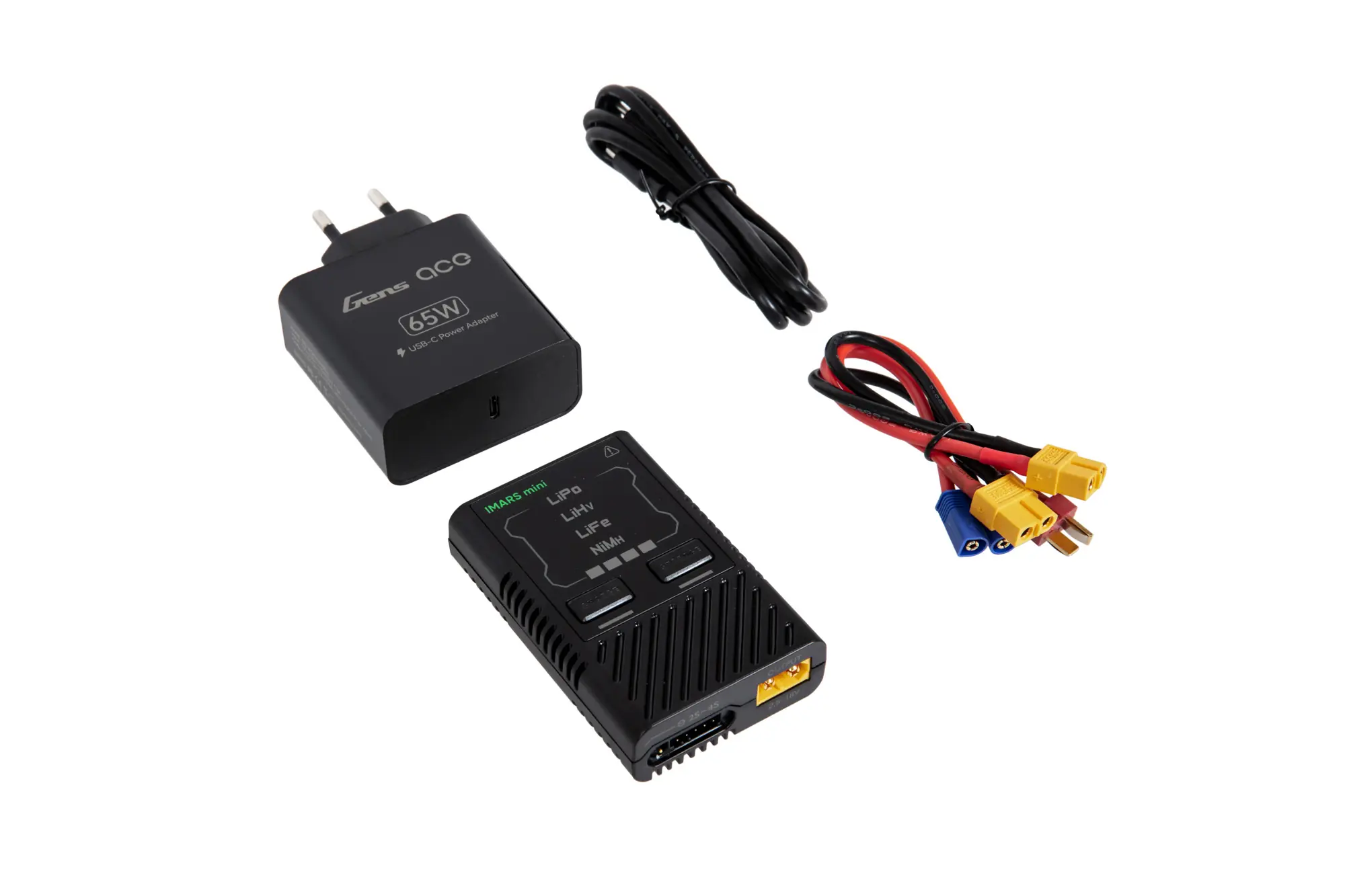 Ładowarka iMars G-Tech USB-C Mini z zasilaczem 65 W GEN-07-037645-00 asgbox.pl Ładowarka iMars G-Tech USB-C Mini z zasilaczem 65 W - obrazek 3