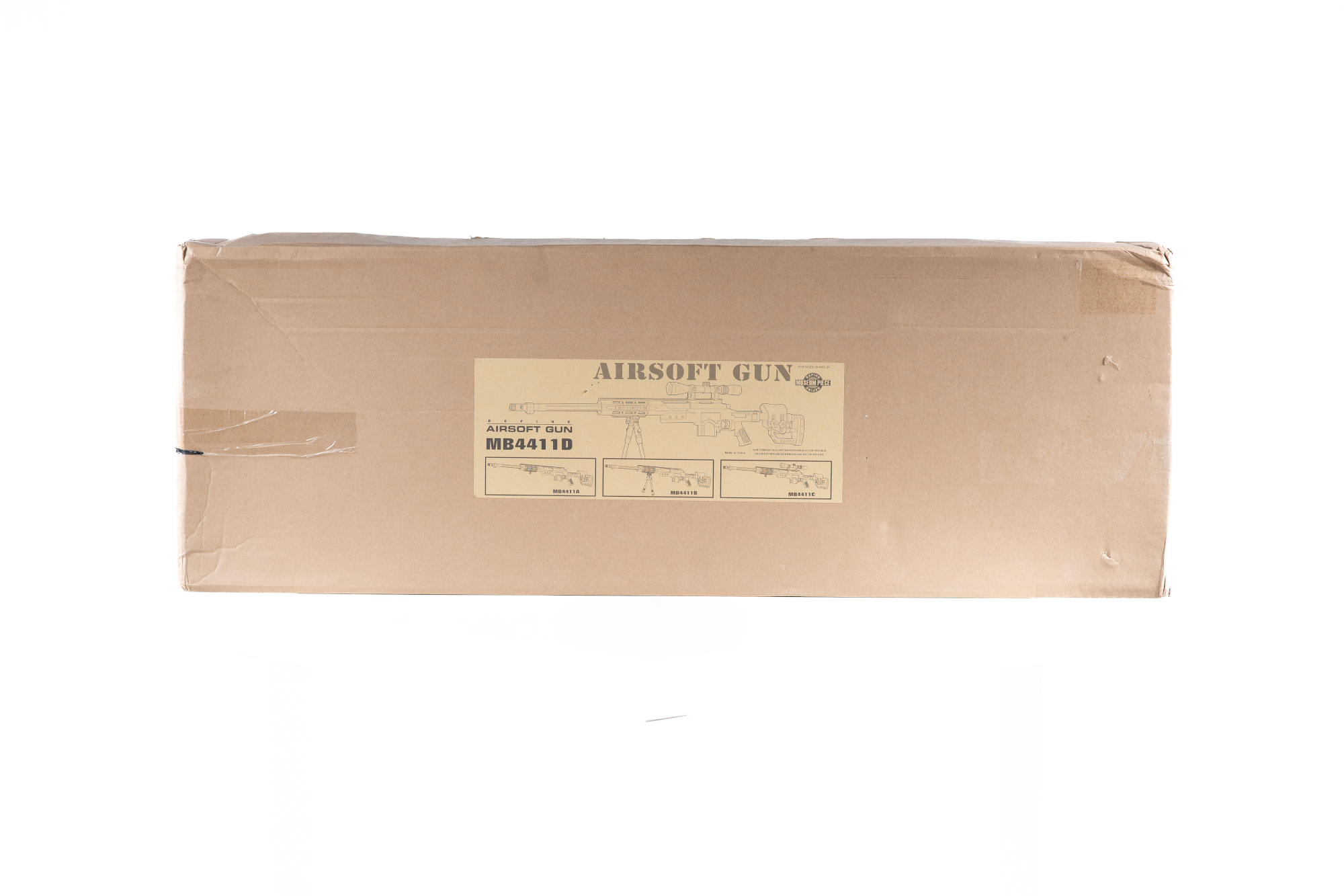 Replika karabinu snajperskiego MB4411D UPV - z lunetą i dwójnogiem (OUTLET) OUT-72-037282-00 asgbox.pl Replika karabinu snajperskiego MB4411D UPV - z lunetą i dwójnogiem (OUTLET) - obrazek 3