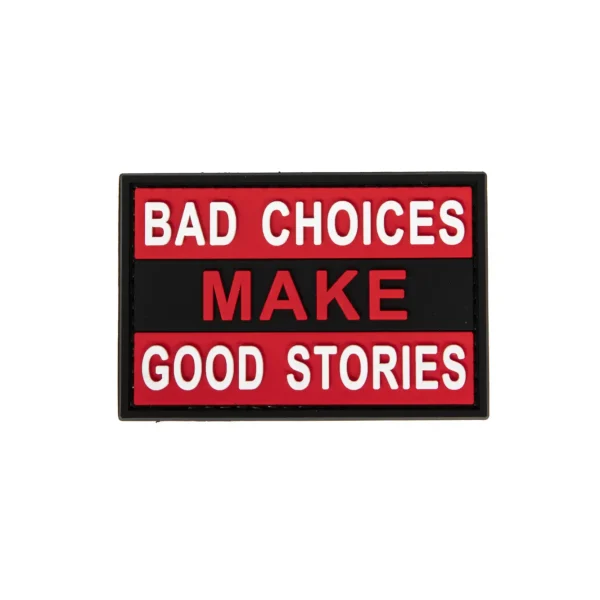 asgbox.pl - Naszywka PVC - Bad Choices