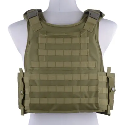 Kamizelka taktyczna typu Plate Carrier - oliwkowa OD-G-GFT-18-018404-00 asgbox.pl