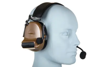 Zestaw słuchawkowy Tac-Sky WYS0014 CtC II Headset Coyote Brown - obrazek 4