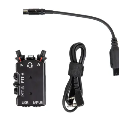 Alternative view of Podwójny przycisk PTT FMA FCS-DUAL Czarny