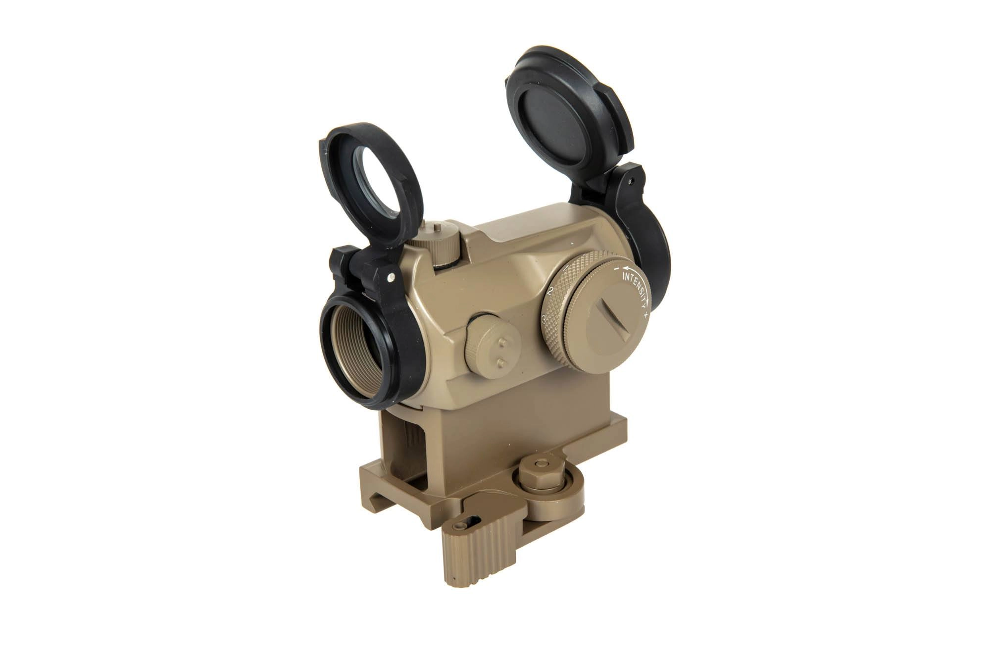 Replika celownika kolimatorowego TR02 na wysokim montażu QD - tan JJA-10-032125-00 asgbox.pl Replika celownika kolimatorowego TR02 na wysokim montażu QD - tan - obrazek 4