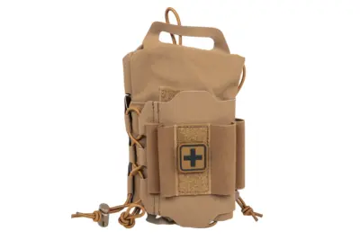 Taktyczna apteczka zrywana z panelem Molle Wosport Coyote Brown - obrazek 4