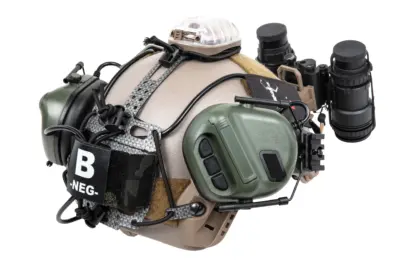 Pokrowiec na baterię NVG na hełm Wosport typu Bridge Lightweight MC Black - obrazek 3