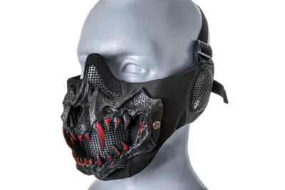 Maska Stalker EVO PLUS Fangs Ear Protection Czarny - obrazek 4