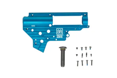 asgbox.pl - Wzmocniony szkielet gearboxa CNC V2 QSC (8mm) - Specna Arms Edition