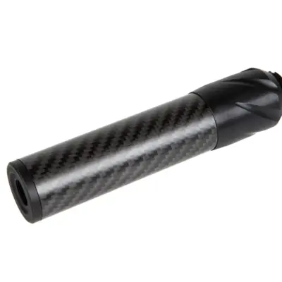 asgbox.pl - Karbonowy tłumik dźwięku DSL2 36x150mm - Czarny