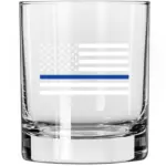 Szklanka do Whisky - POLICE FLAG - obrazek 2