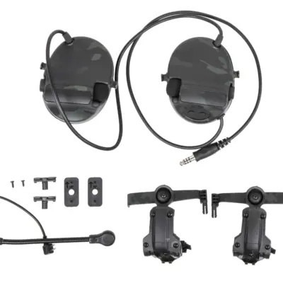 Alternative view of Aktywne ochronniki słuchu Wosport C5 HD-24 MC Black