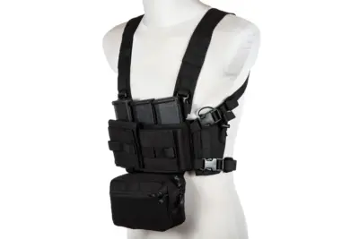 Taktyczny Chest Rig typu Mk4 - Czarny - obrazek 5